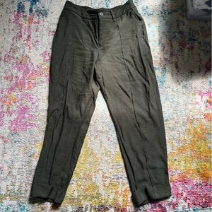 olive green cuffed pant from a new day
